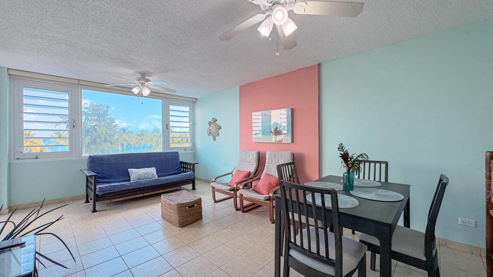 Moana'S Beach Apartment In Luquillo Pr Beach View מראה חיצוני תמונה